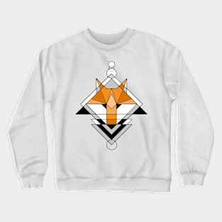 Geometric fox Crewneck Sweatshirt